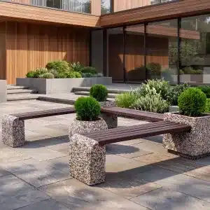 Скамья Евро - Горные цветы